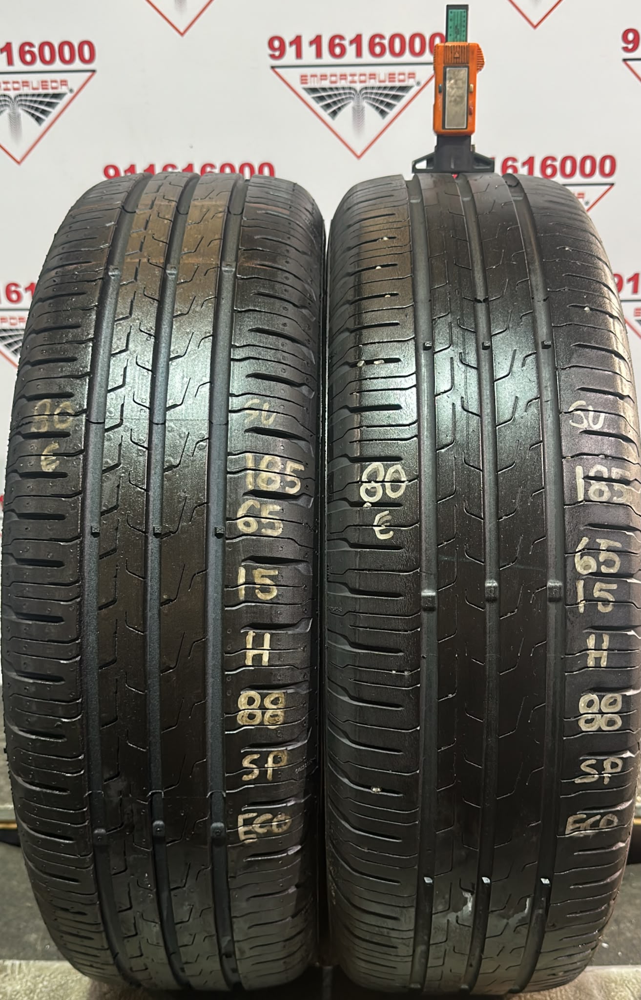 CONTINENTAL ECOCONTACT 6 USADO ECONOMICO  185/65 R15 88 H